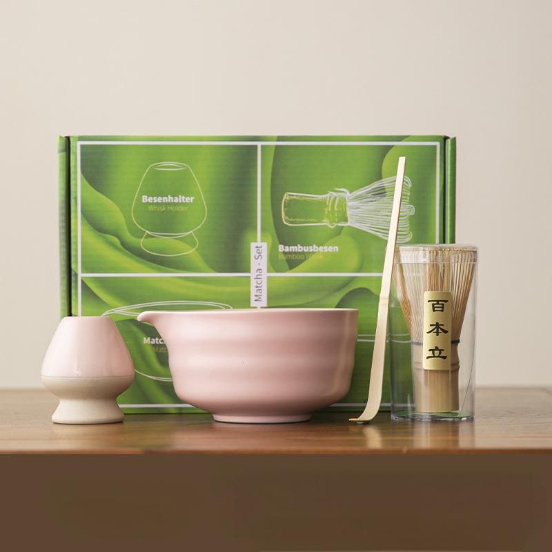 4pcs Japanese Matcha Set