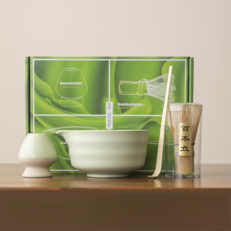 4pcs Japanese Matcha Set