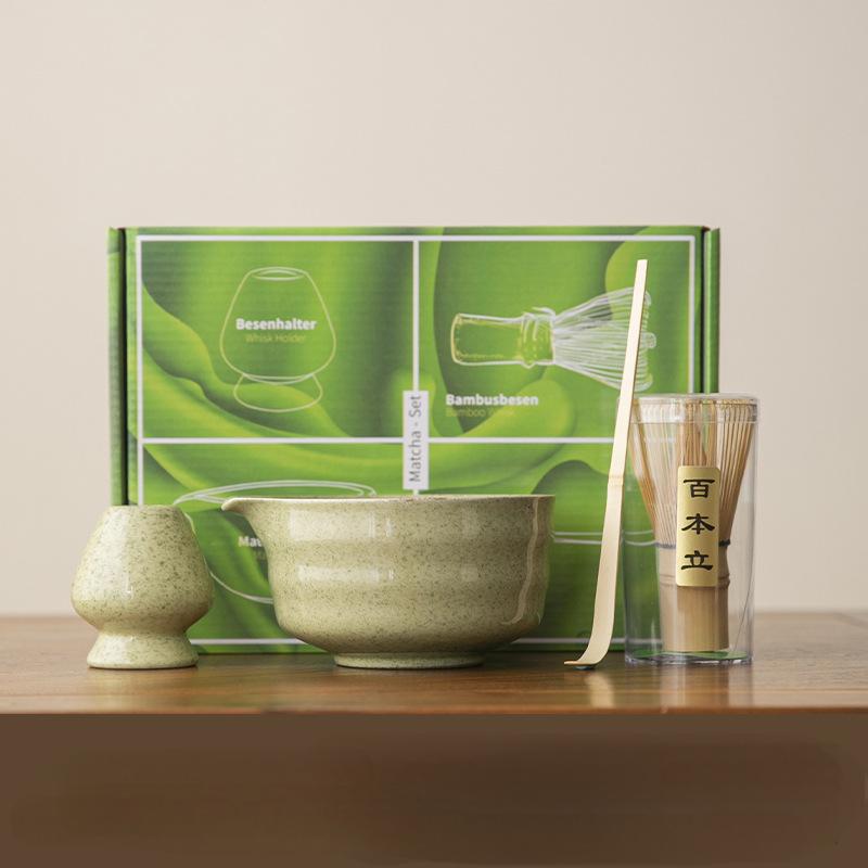 4pcs Japanese Matcha Set