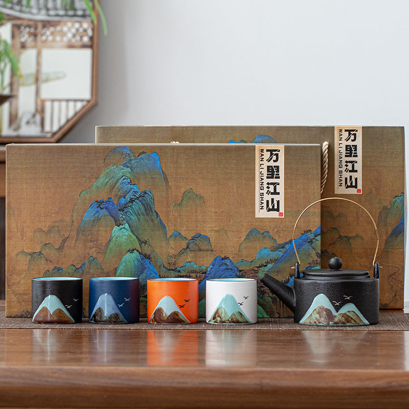 Japanese tea set-adult gift tea set
